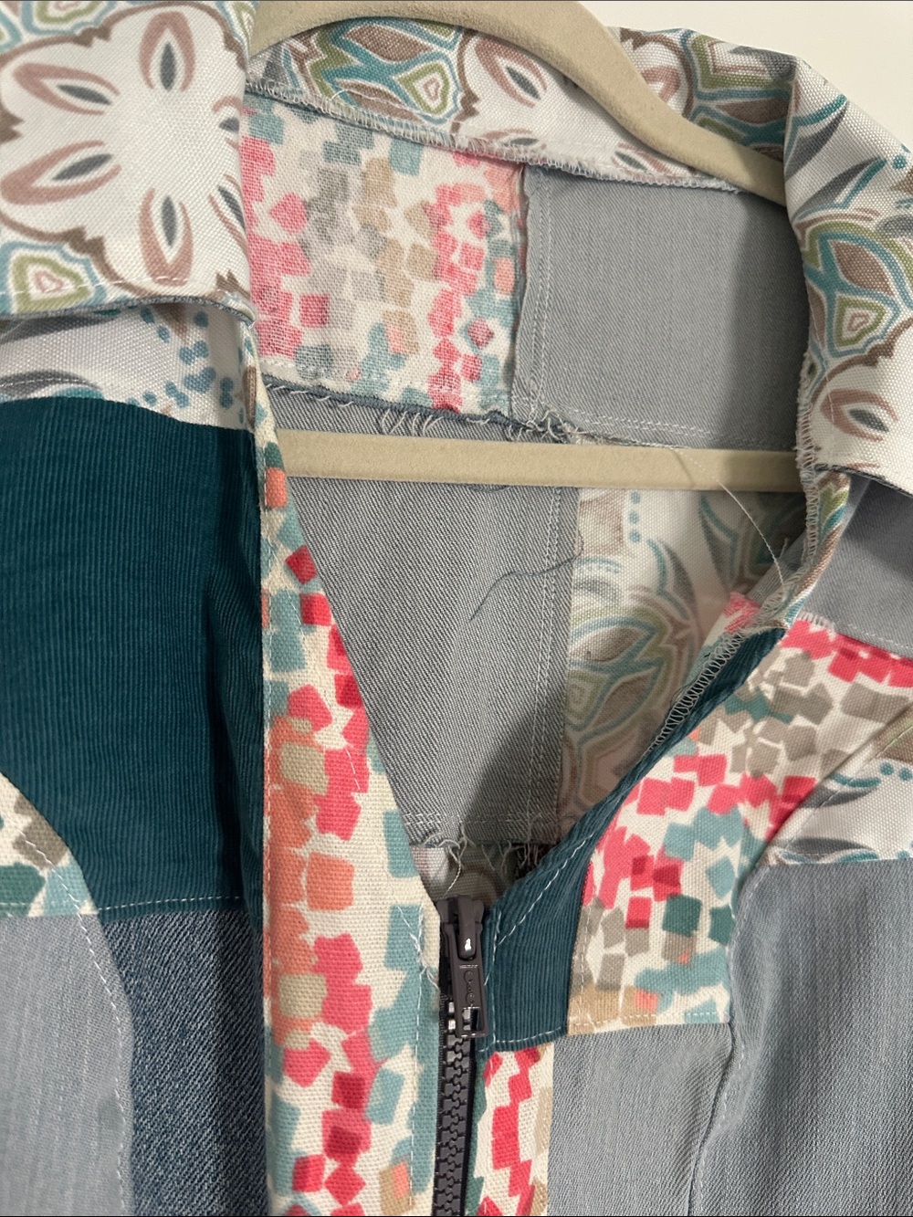 Patchwork Jumpsuit - Picture 3 of 16